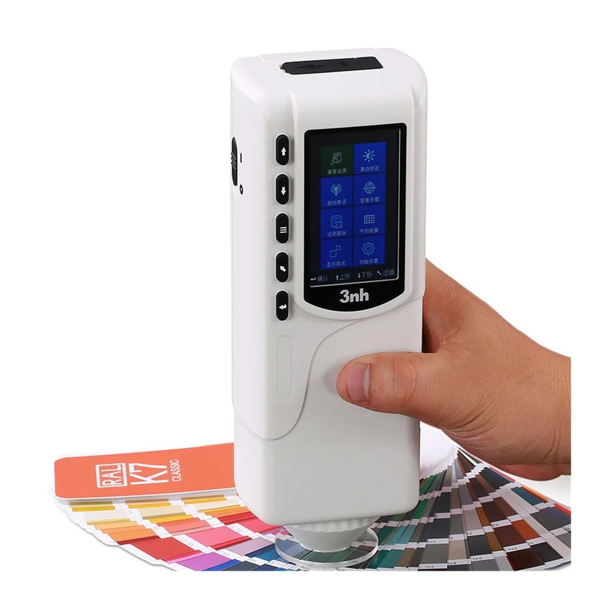 Spectrophotomètre, Analyseur de couleur portable NR10QC, colorimètre, compteur différence