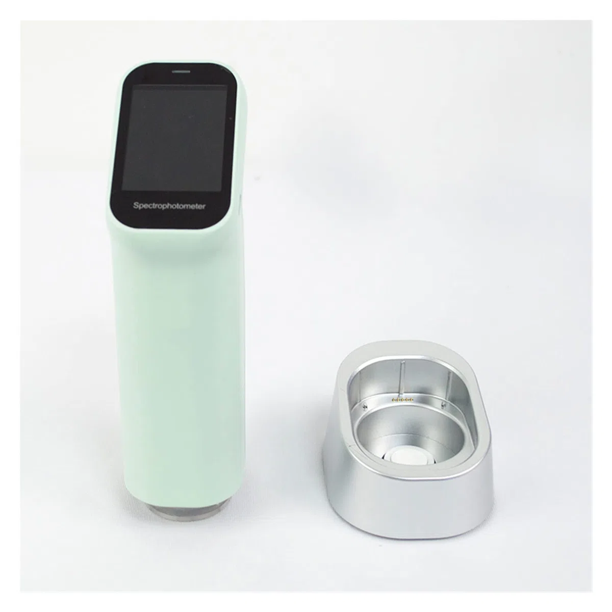 Spectrophotomètre Colorimètre portable CS-410 Spectrophotomètre de haute précision Instrument d'essai de différence de couleur de couleur de couleur de couleur de peinture en plastique avec transmissi