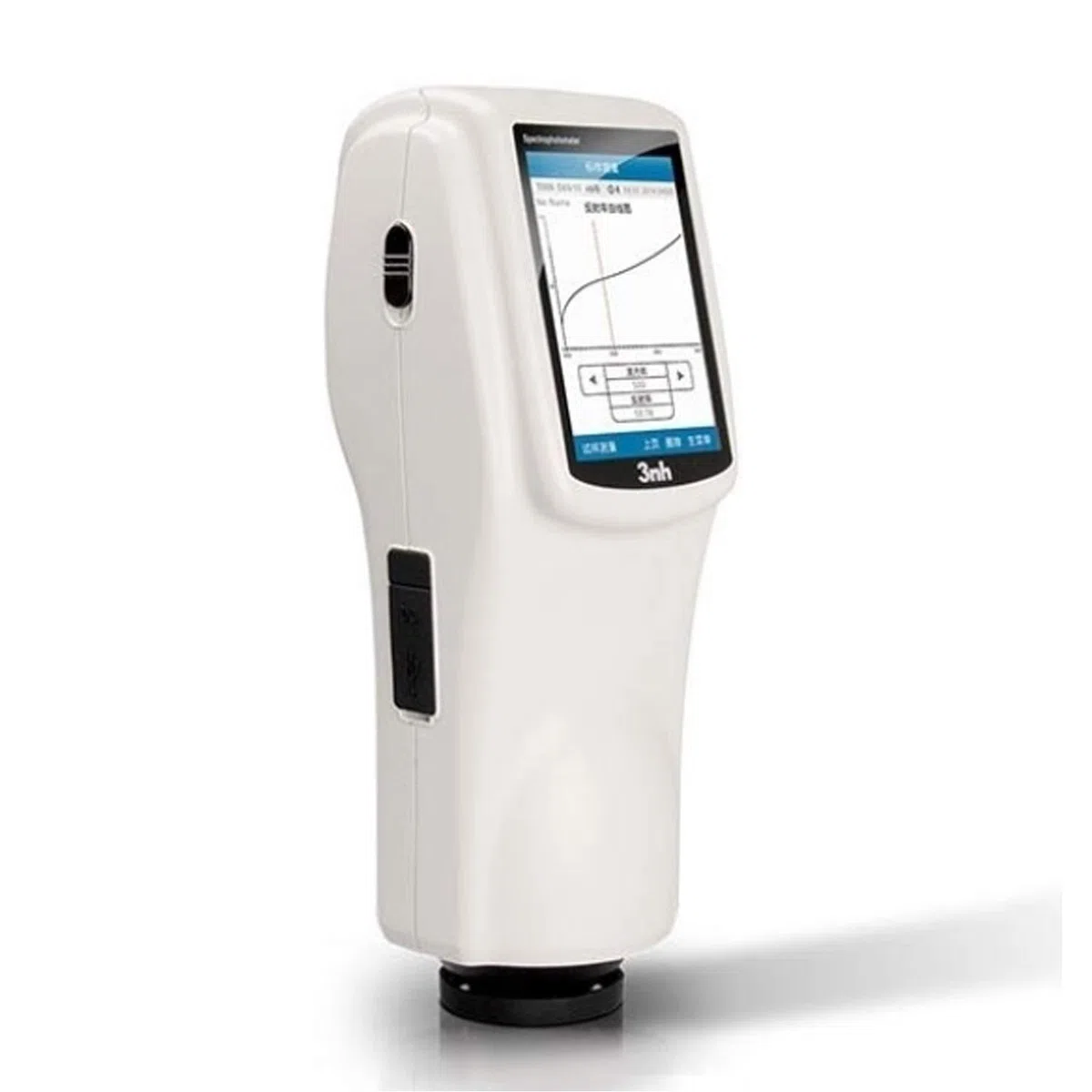 8 mm Spectrophotomètre Portable colorimètre Avec USB NS810 RS-232 de différence de couleur numérique compteur