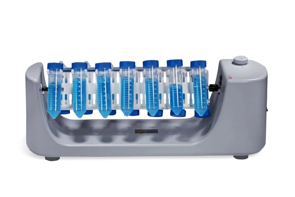Mélangeur de sang rotatif de laboratoire Mélangeur électrique continu/minuteur Mélangeur Vo-rtex 70/80 tr/min(MX-RL-E)