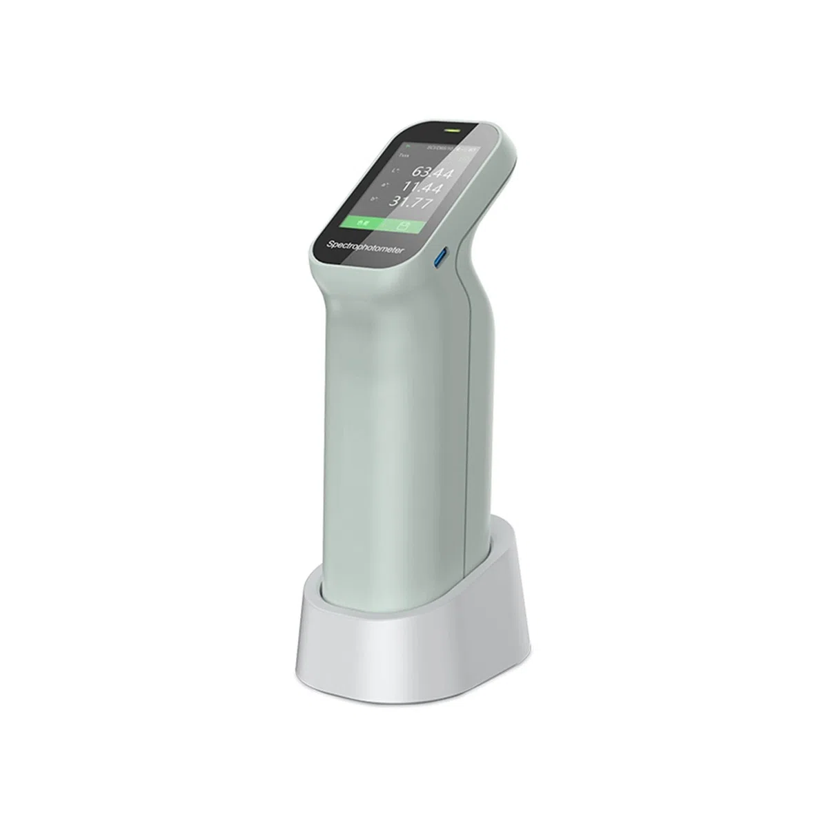 Spectrophotomètre Colorimètre portable CS-410 Spectrophotomètre de haute précision Instrument d'essai de différence de couleur de couleur de couleur de couleur de peinture en plastique avec transmissi