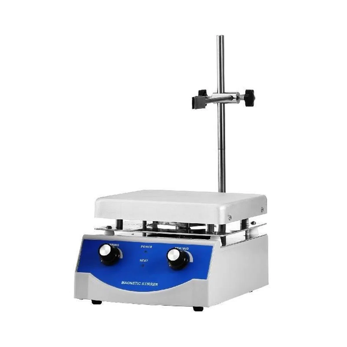 Agitateur magnétique électrique Chauffant 1000 ML / 3000 ML avec barreau magnétique, pour Laboratoire de Chimie Biologique, 3000 ML, 0-1600 TR/Min,3000ml 0-1600 RPM