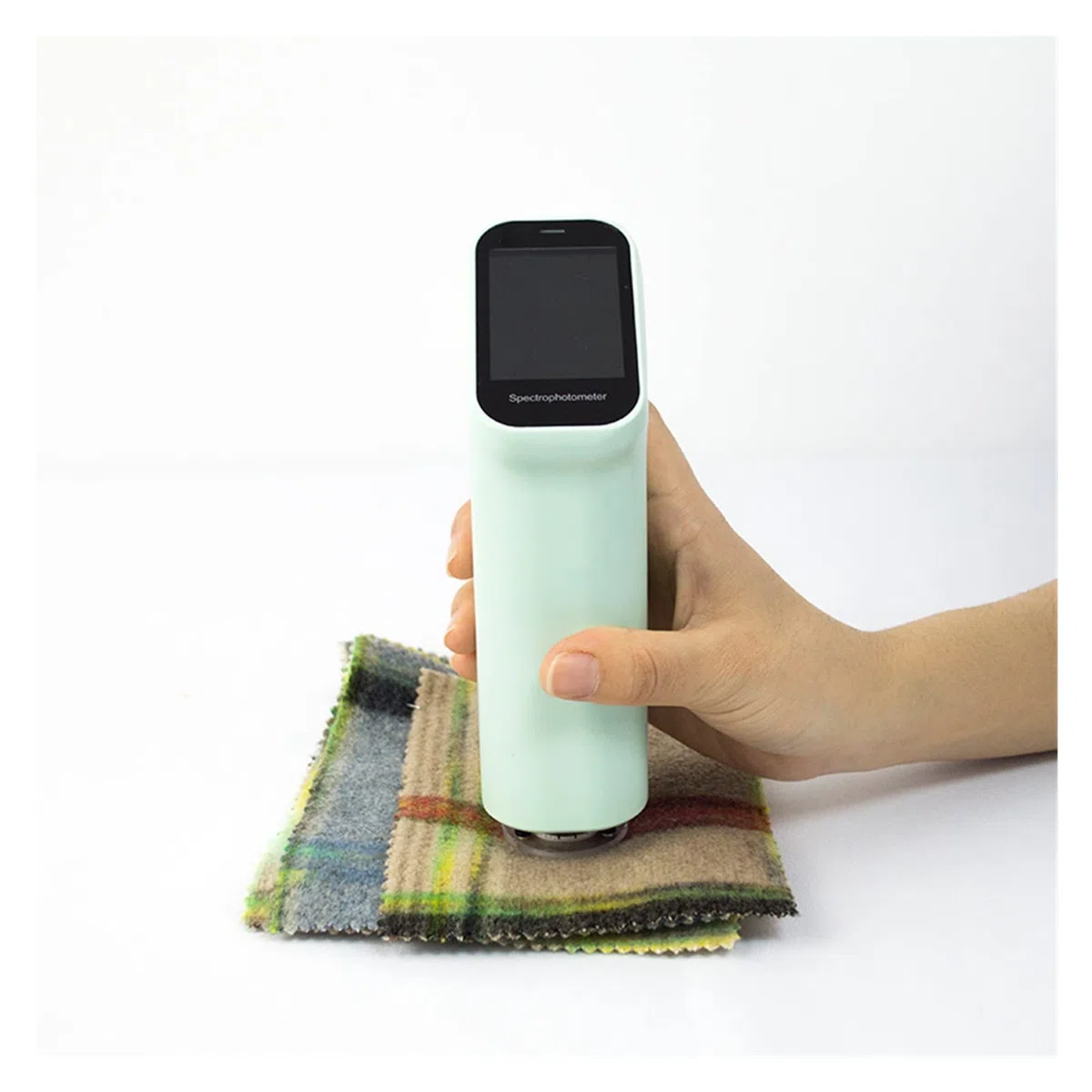 Spectrophotomètre Colorimètre portable CS-410 Spectrophotomètre de haute précision Instrument d'essai de différence de couleur de couleur de couleur de couleur de peinture en plastique avec transmissi